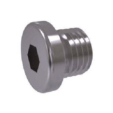 HEXAGON SOCKET SCREW PLUG WITH COLLAR